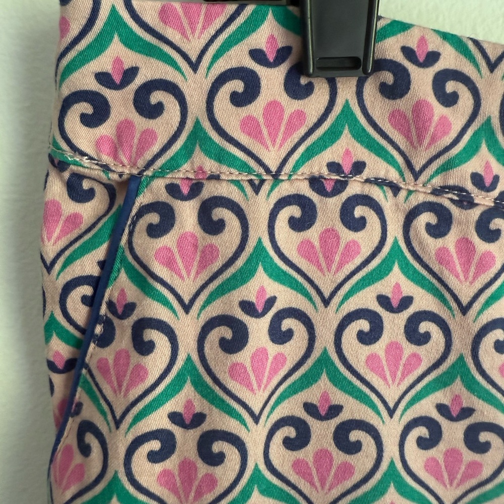 Boden Patterned Wide Leg Cotton Pajama Pants - Picture 4 of 6